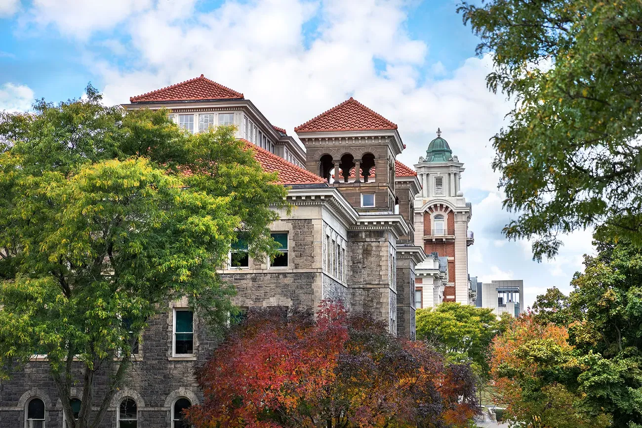 Building on campus.